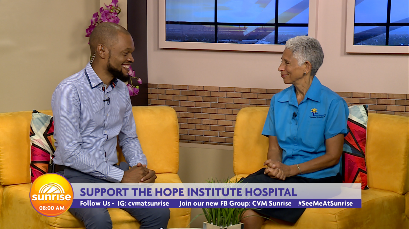 CVM AT SUNRISE – Featuring Jamaica’s Cancer Care Society: Hope Institute – August 7, 2019