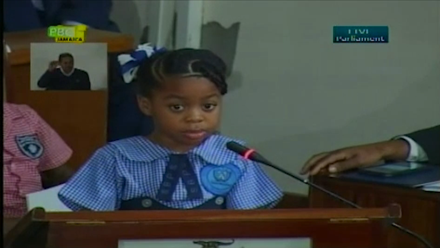 Historic Sitting: Children Address Parliament