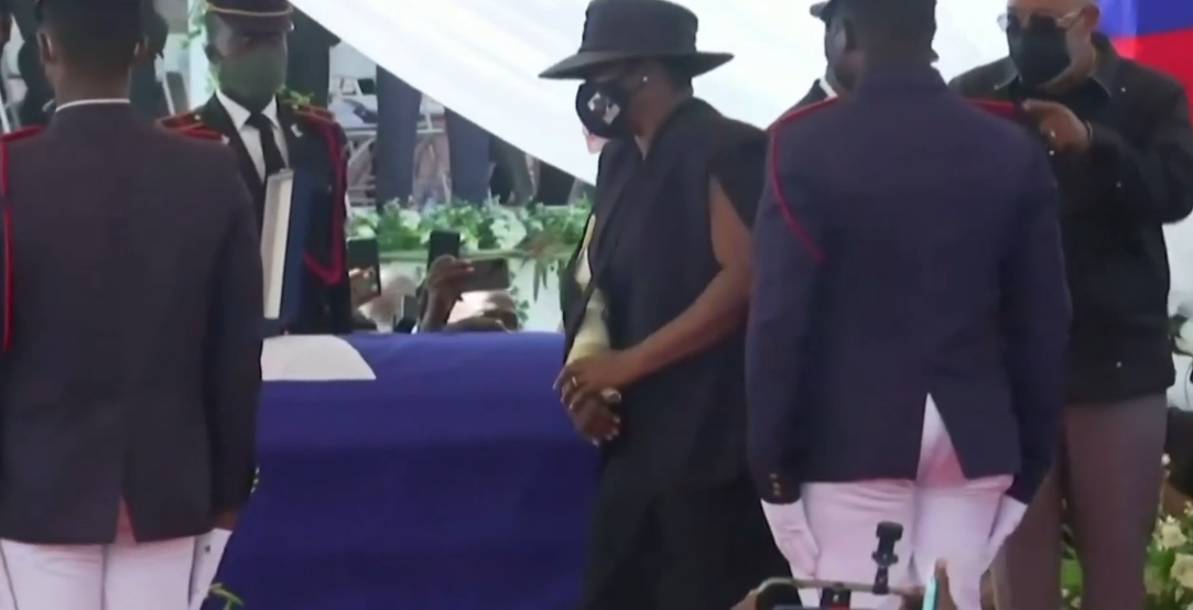 Tense Funeral for Haiti’s Slain President Jovenel Moïse