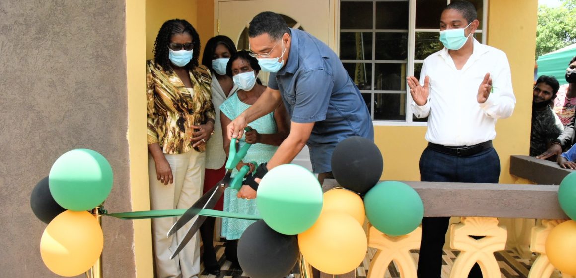 PM Holness: $400M More for Indigent Housing