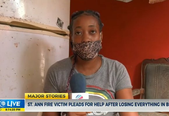 St. Ann Fire Victim Pleads For Help After Losing Everything