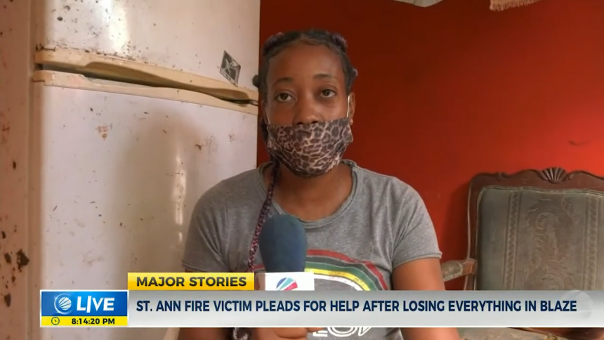 St. Ann Fire Victim Pleads For Help After Losing Everything